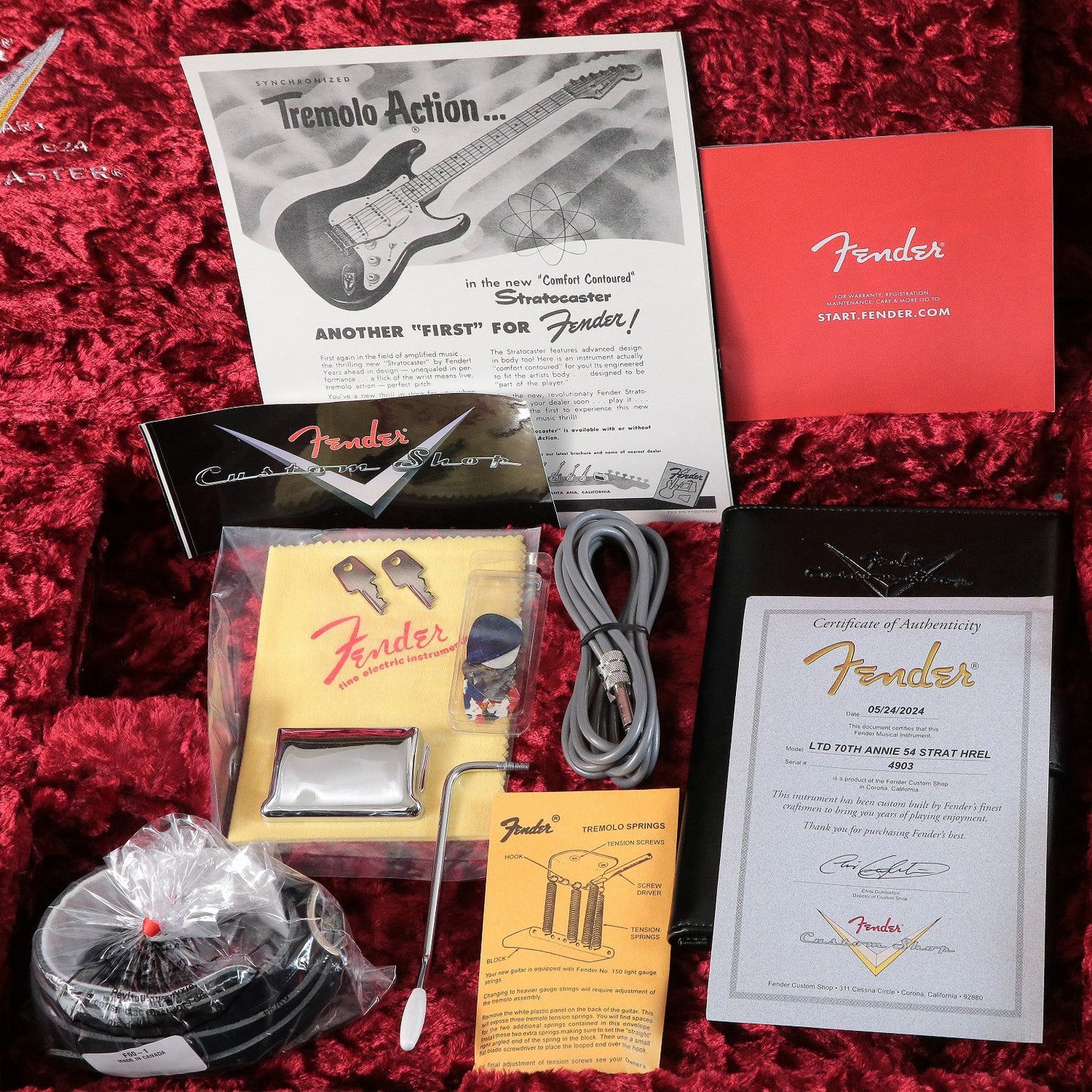 [SN XN4903] USED Fender Custom Shop / Limited Edition 70th Anniversary 1954 Stratocaster Heavy Relic Wide Fade 2-Color Sunburst [03]