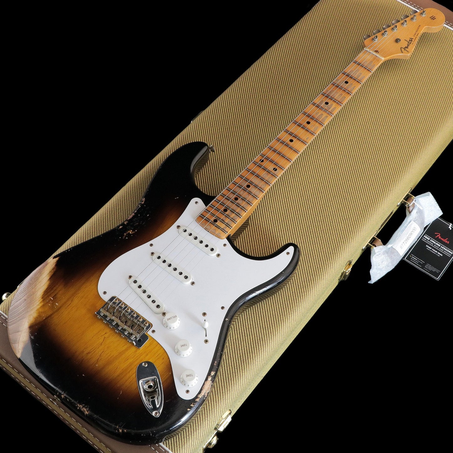 [SN XN4903] USED Fender Custom Shop / Limited Edition 70th Anniversary 1954 Stratocaster Heavy Relic Wide Fade 2-Color Sunburst [03]