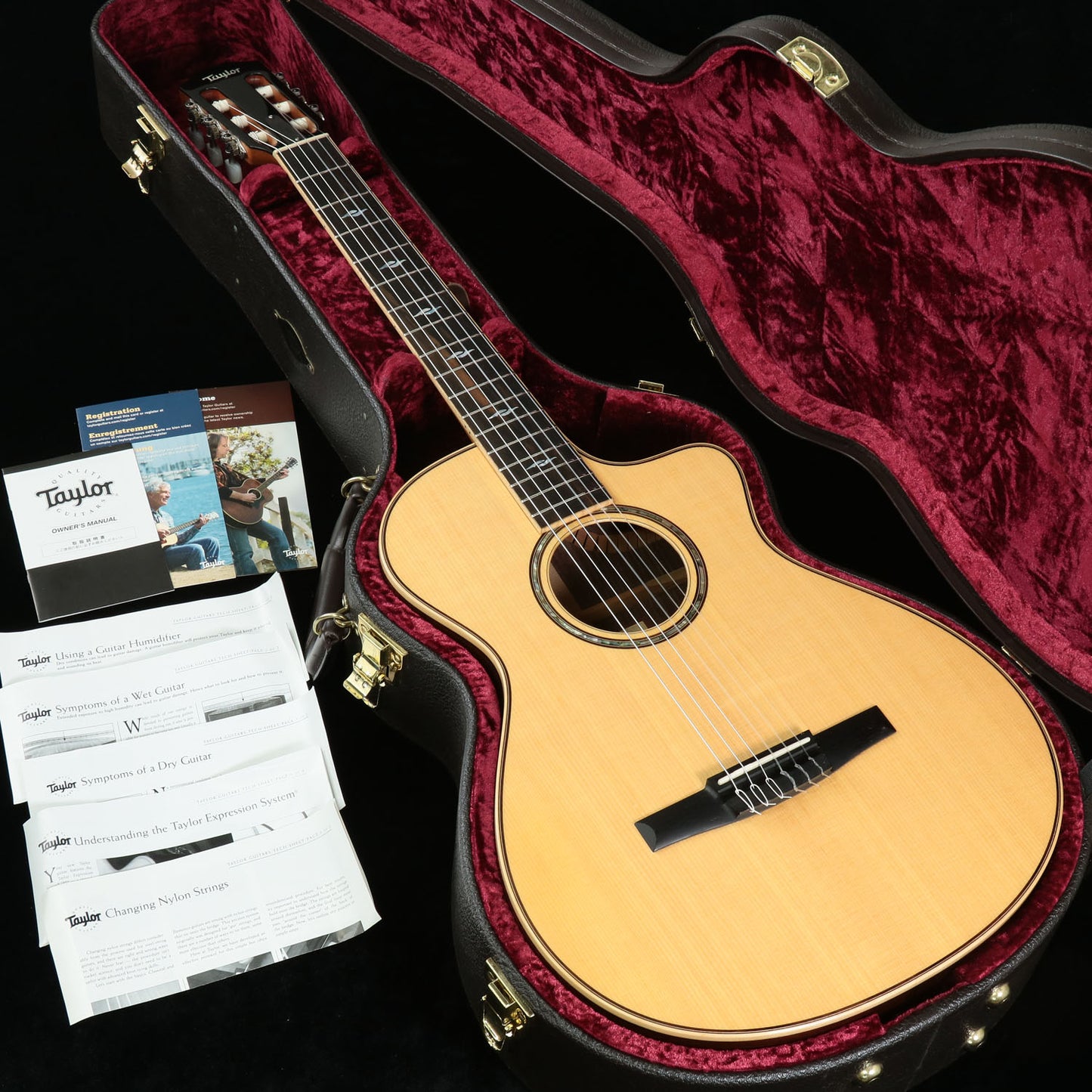 [SN 1104196011] USED Taylor / 812ce-N Natural [2016] Taylor Elegat nylon string guitar [08]