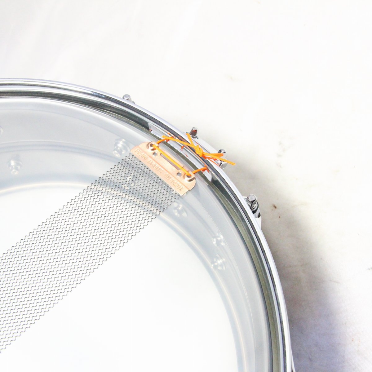 USED PEARL / STH1450BR Sensitone Heritage Alloy Black Brass 14x5 Pearl Snare Drum [08]