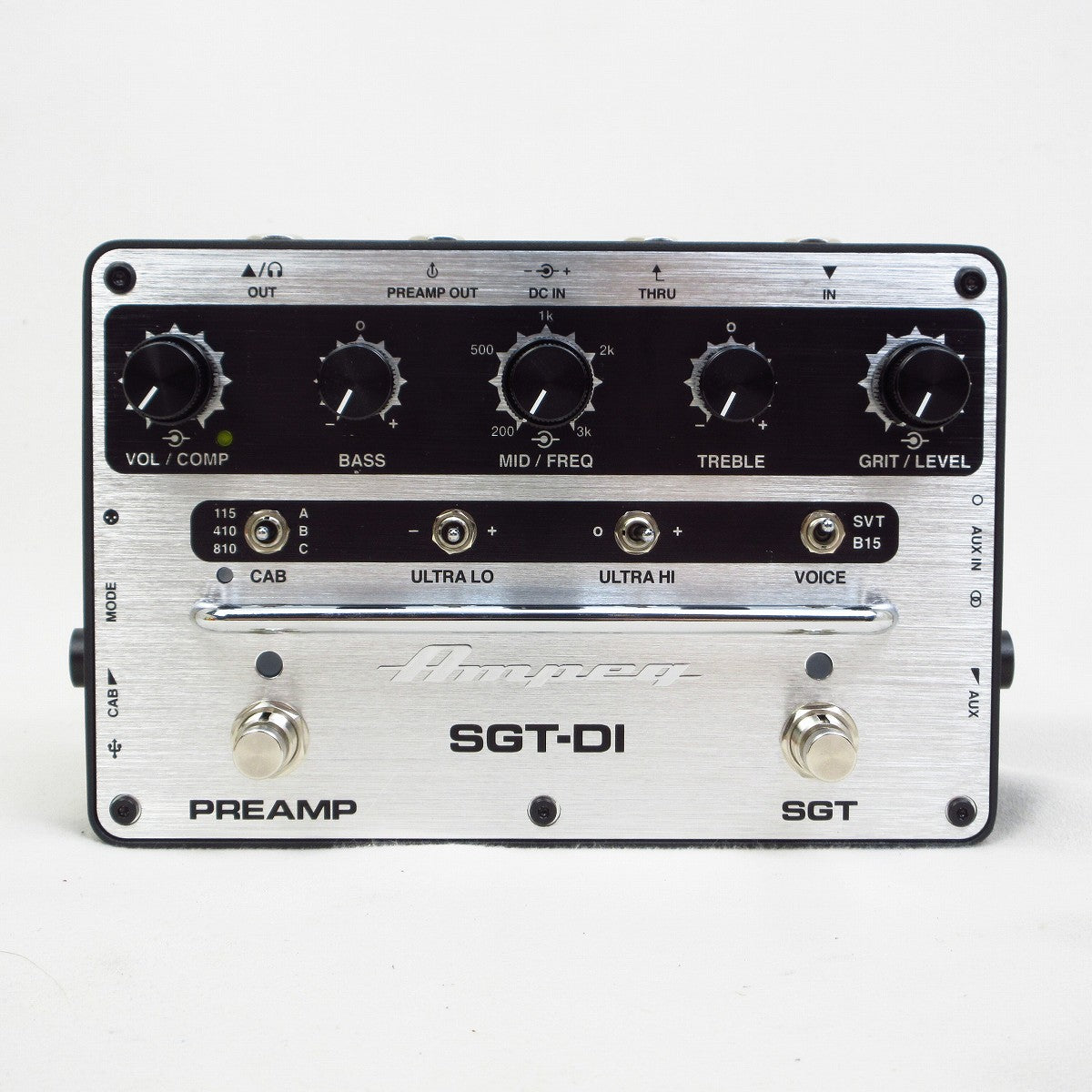USED Ampeg / SGT-DI Bass Preamp Pedal/DI Bass Preamp [09]