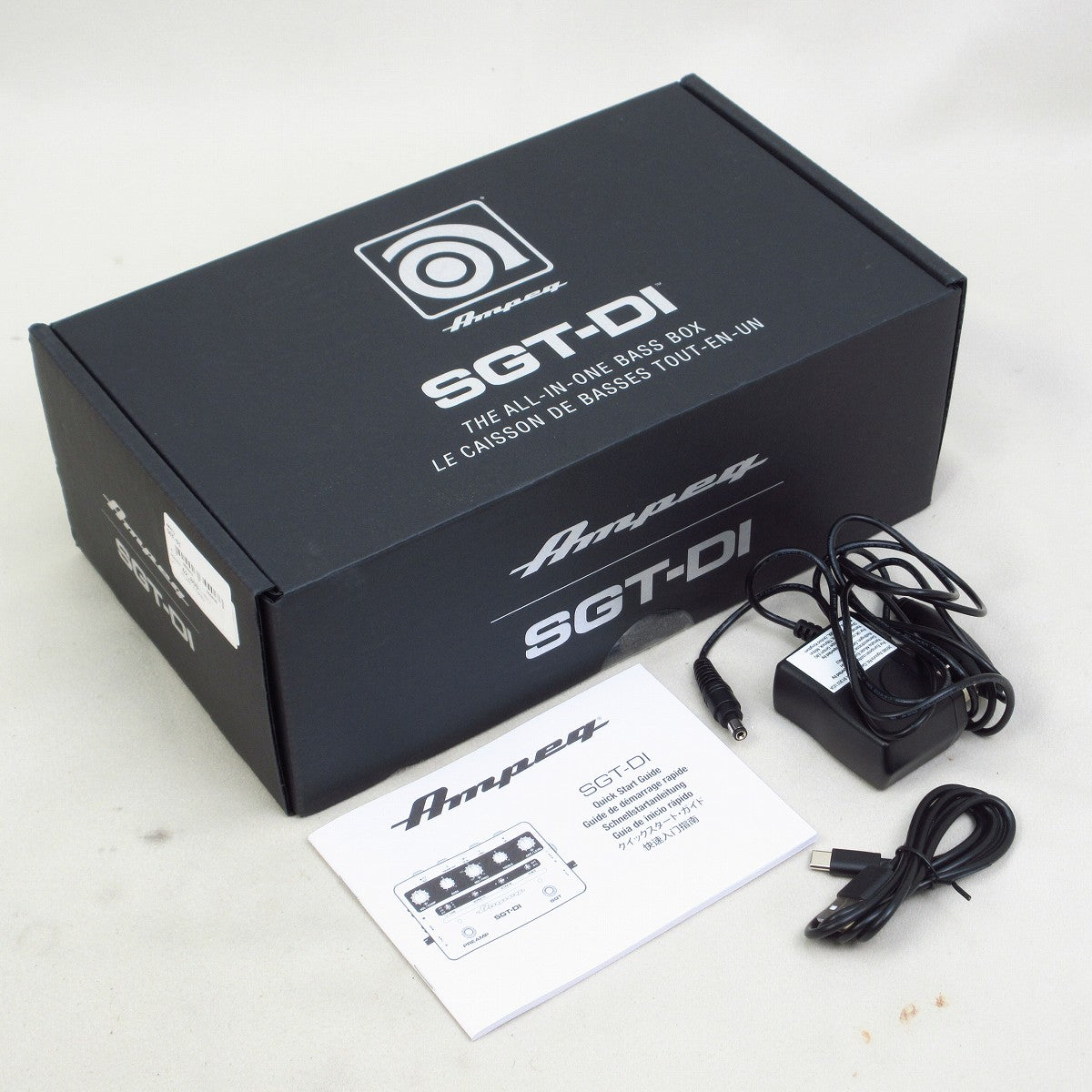 USED Ampeg / SGT-DI Bass Preamp Pedal/DI Bass Preamp [09]