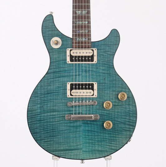 [SN TAK AB 3135] USED Gibson Custom / Tak Matsumoto DC Standard Flame Top Aqua Blue 2nd Edition 2013 [10]