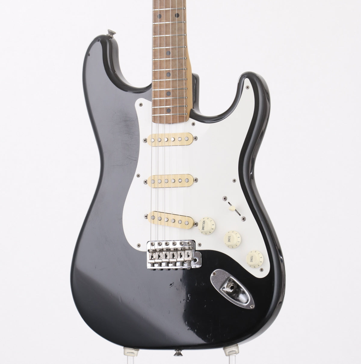 [SN E811587] USED Fender Japan / ST54-55 E Serial Black [05]