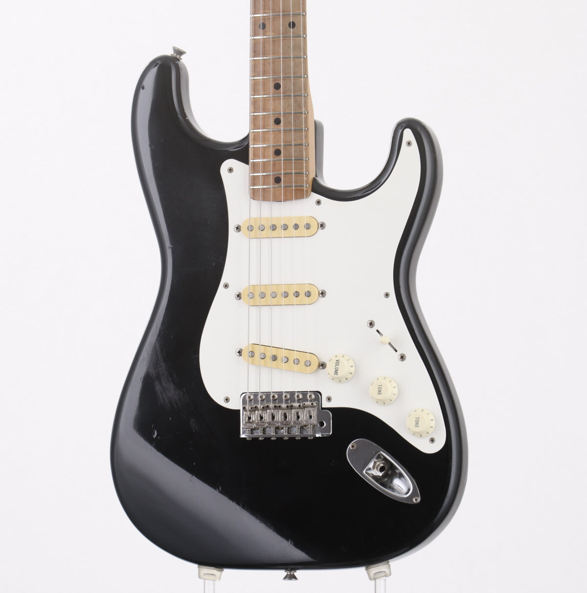 [SN E811587] USED Fender Japan / ST54-55 E Serial Black [05]
