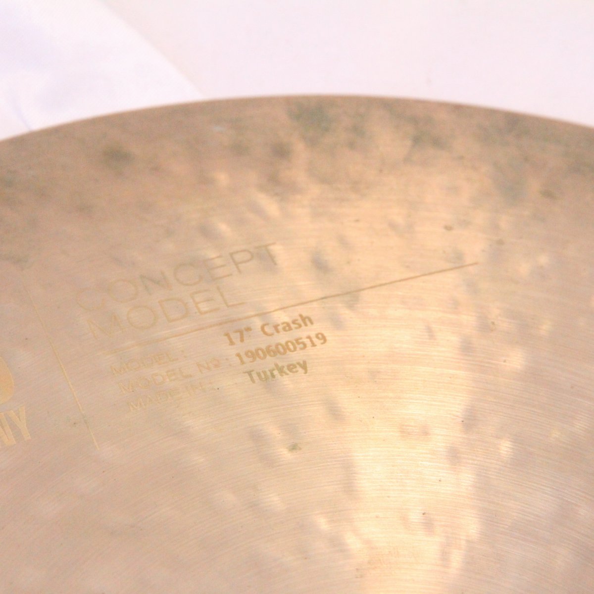 USED MEINL / R&amp;D Crash 1Rivet 17inch 1470g, selected by Masanao Matsushita, Crash Cymbal [08]