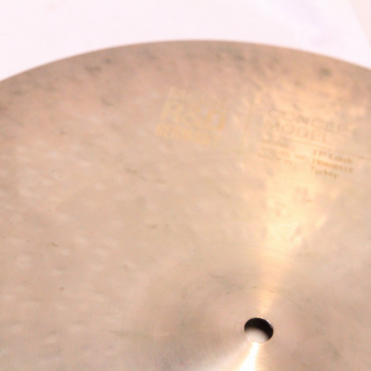 USED MEINL / R&amp;D Crash 1Rivet 17inch 1470g, selected by Masanao Matsushita, Crash Cymbal [08]