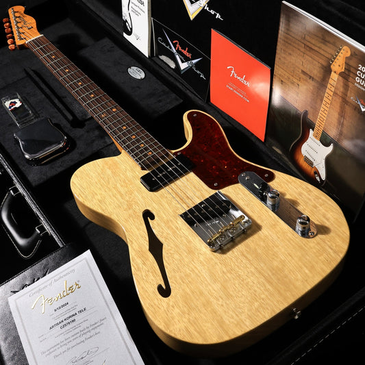 [SN CZ578190] USED Fender Custom Shop / Artisan Korina Telecaster Aged Natural [03]