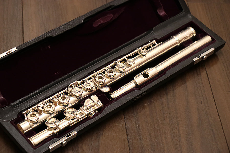 [SN 544] USED YAMAHA / Yamaha YFL-81 All silver flute [10]