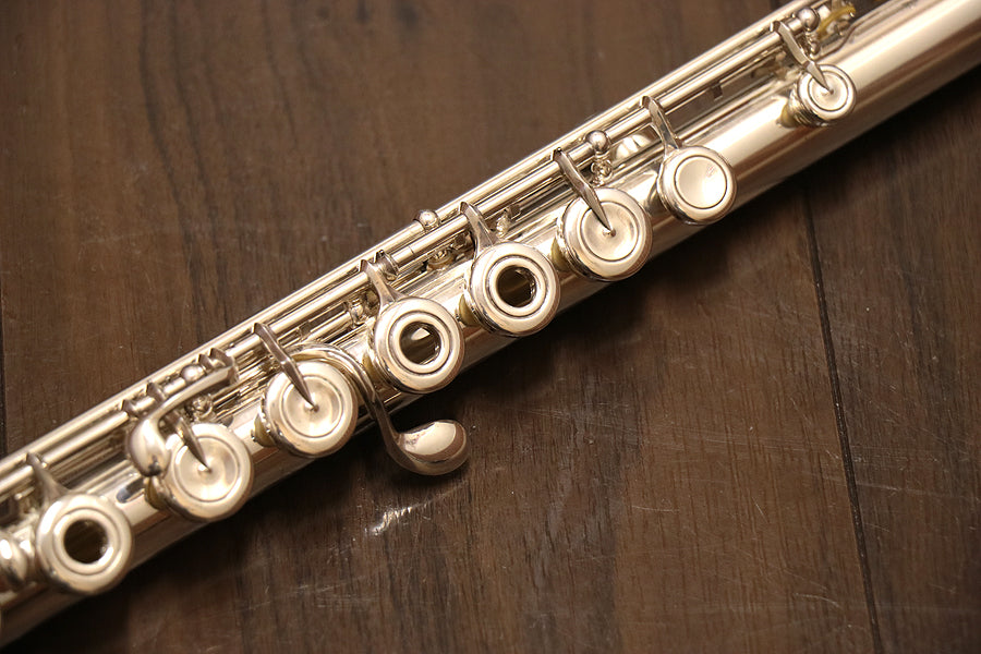 [SN 544] USED YAMAHA / Yamaha YFL-81 All silver flute [10]