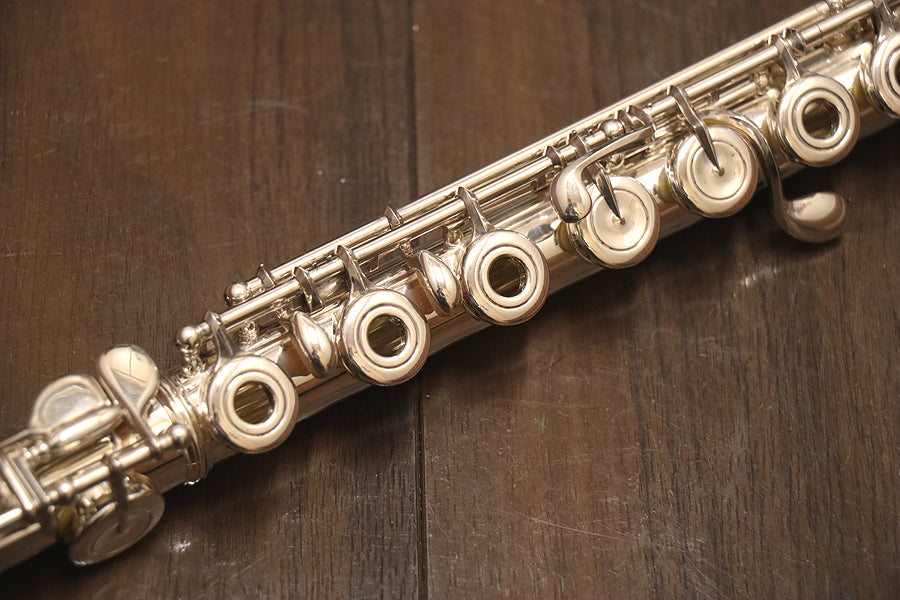 [SN 544] USED YAMAHA / Yamaha YFL-81 All silver flute [10]