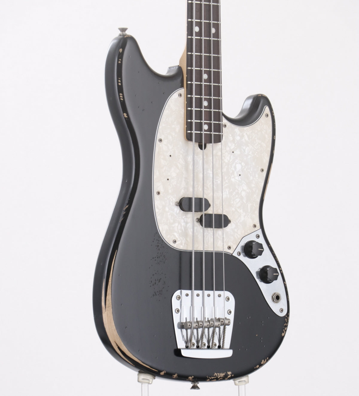 [SN MX21529608] USED Fender / JMJ Road Worn Mustang Bass Black (Made in Mexico)[2021/3.44kg] Fender Mustang Bass [08]