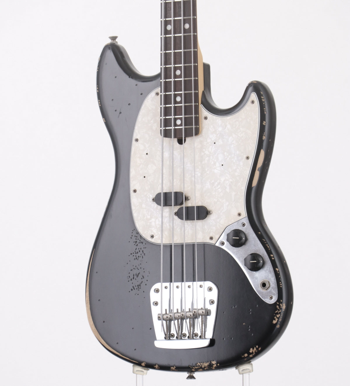 [SN MX21529608] USED Fender / JMJ Road Worn Mustang Bass Black (Made in Mexico)[2021/3.44kg] Fender Mustang Bass [08]