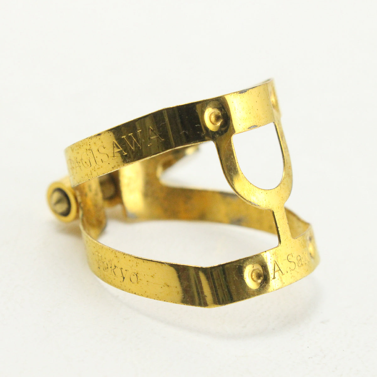 管楽器・吹奏楽器 Conn GP Ligature Alto 1920s Conn GP Ligature Alto 1920s(SAXOPHONE ALTO CONN)