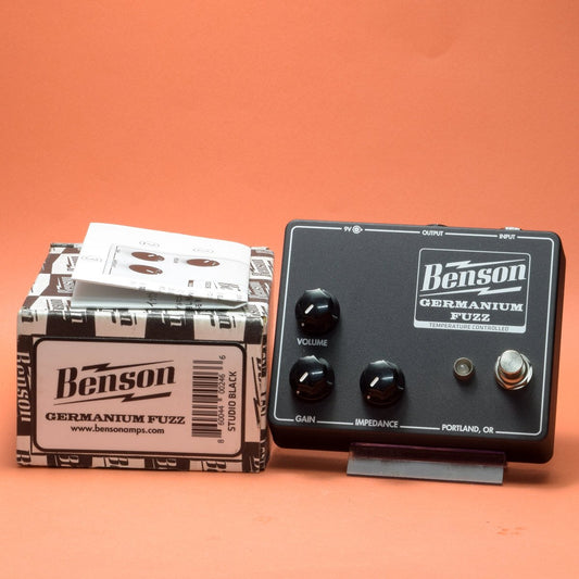 [SN 1024] USED Benson Benson / Germanium Fuzz Black [20]