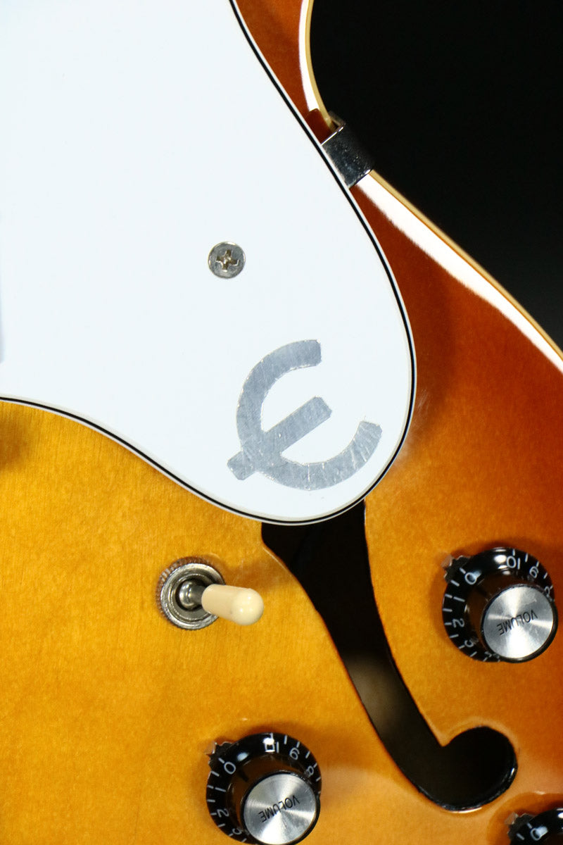 [SN 20071522376] USED Epiphone / Riviera Royal Tan [10]