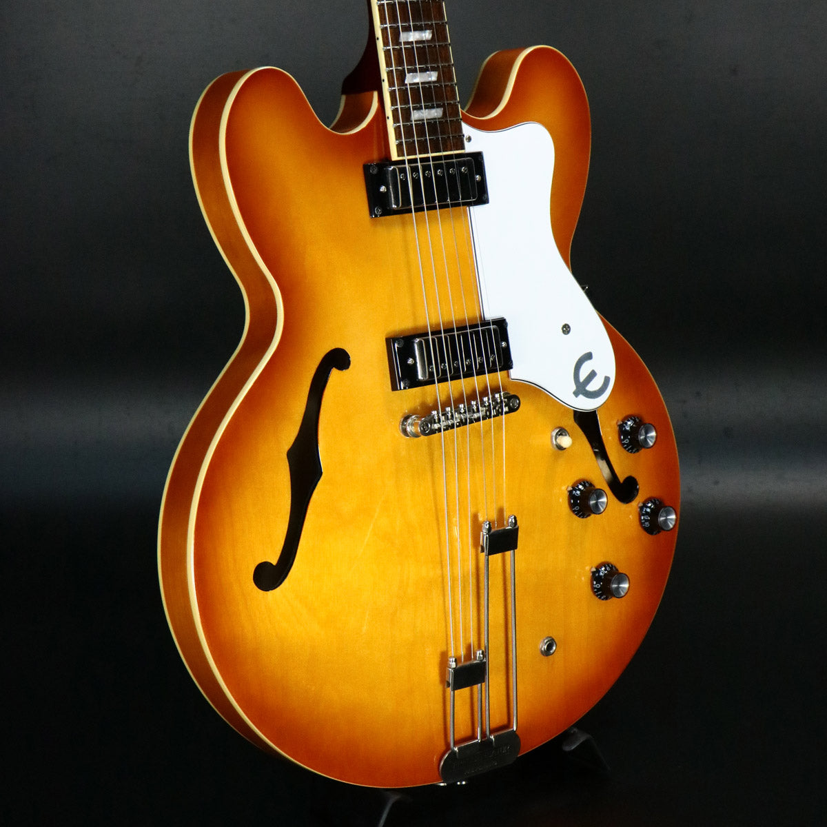 [SN 20071522376] USED Epiphone / Riviera Royal Tan [10]