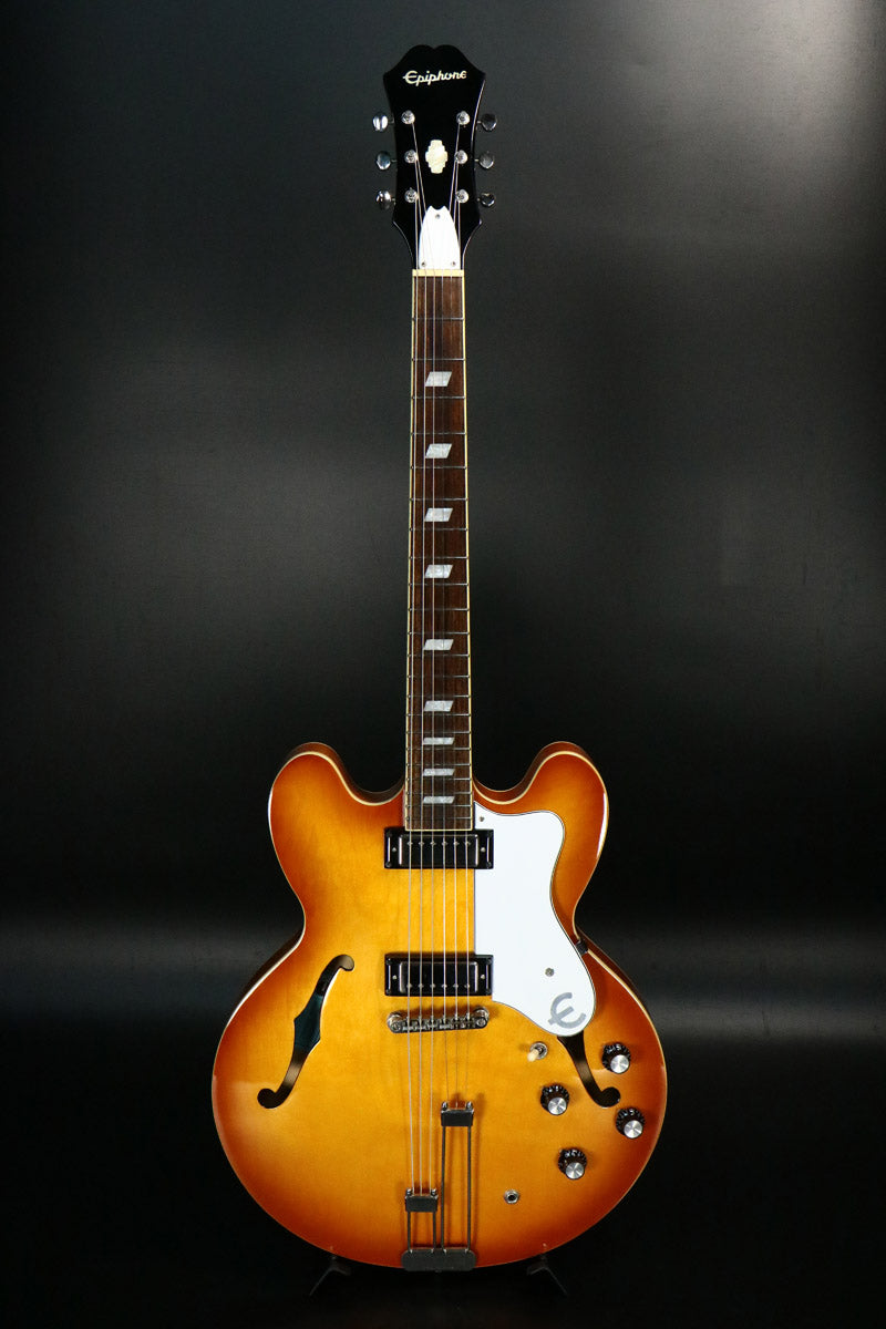 [SN 20071522376] USED Epiphone / Riviera Royal Tan [10]