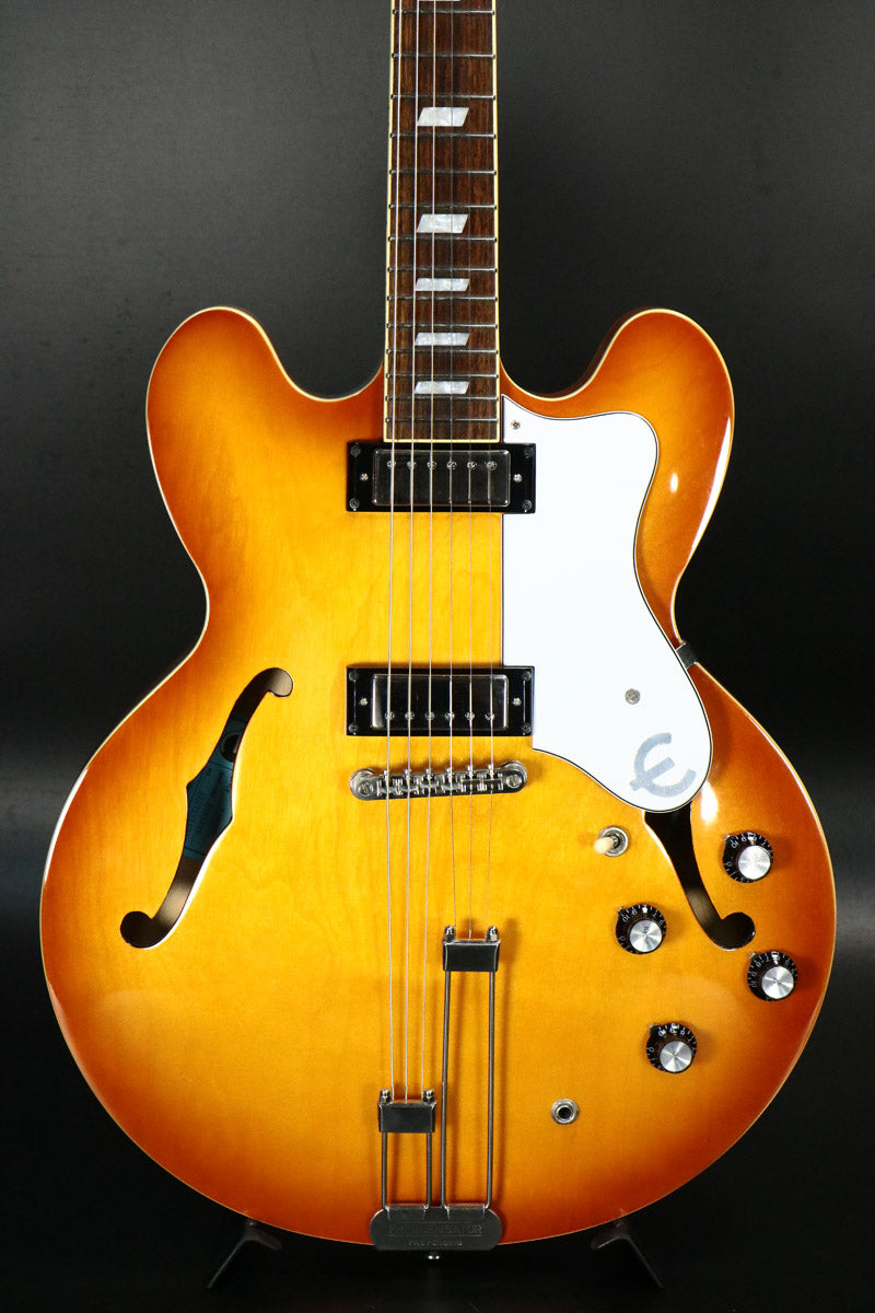 [SN 20071522376] USED Epiphone / Riviera Royal Tan [10]
