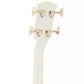 [SN GW12014202] USED Grass Roots / G-LB-52CC White [2012/4.30kg] Grass Roots Electric Bass Les Paul Bass Type [08]