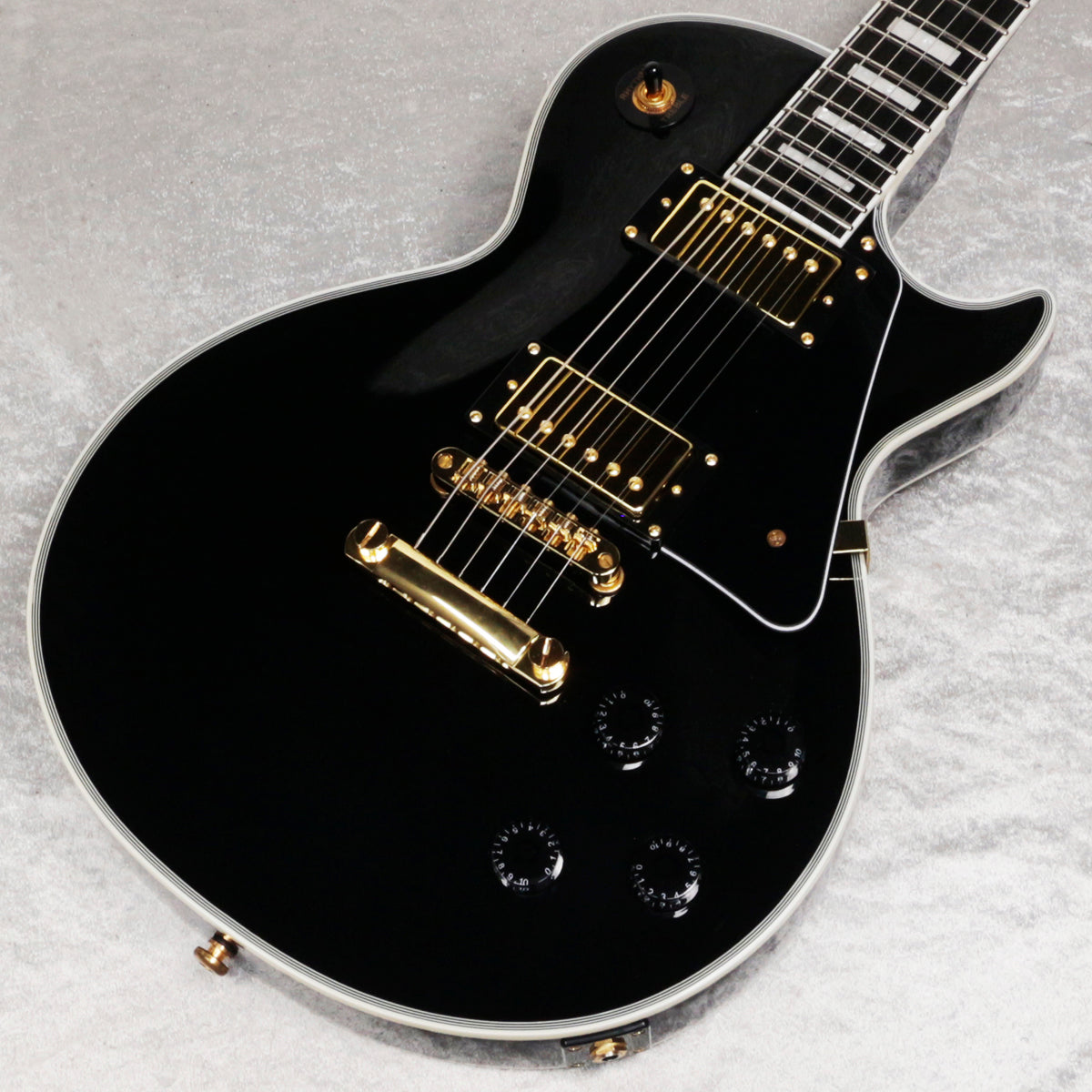 Grass Roots Les Paul Custom Model Black ESP Electric Guitar