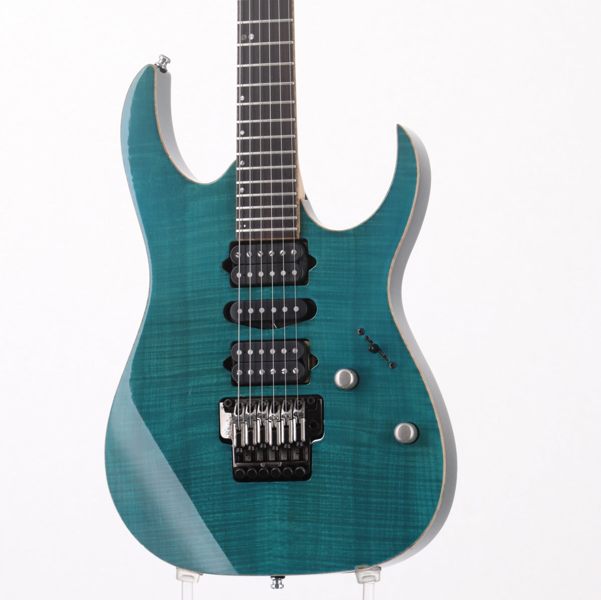 [SN 46067] USED Ibanez / j.custom RG8570 TT Transparent Turquoise [4.03kg / Made in 2004] [Made in Japan] Ibanez [08]