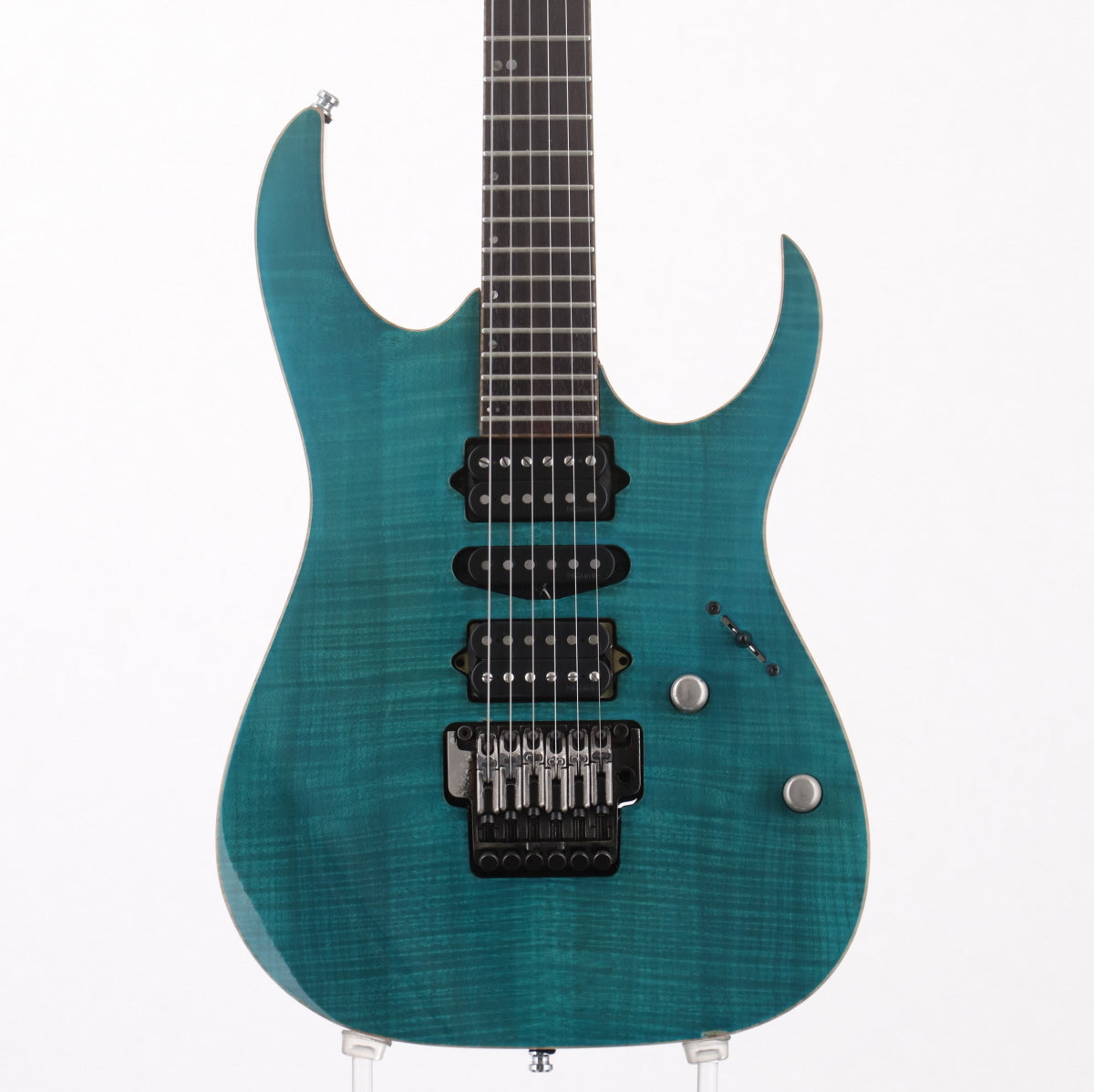 [SN 46067] USED Ibanez / j.custom RG8570 TT Transparent Turquoise [4.03kg / Made in 2004] [Made in Japan] Ibanez [08]