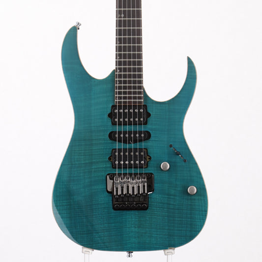 [SN 46067] USED Ibanez / j.custom RG8570 TT Transparent Turquoise [4.03kg / Made in 2004] [Made in Japan] Ibanez [08]