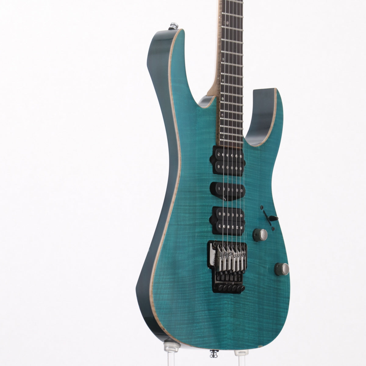 [SN 46067] USED Ibanez / j.custom RG8570 TT Transparent Turquoise [4.03kg / Made in 2004] [Made in Japan] Ibanez [08]