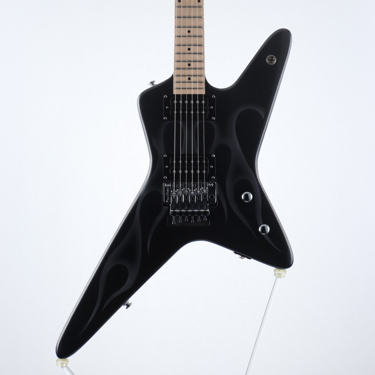 Kramer / Tracii Guns Gunstar Black Metallic with Flame graphic