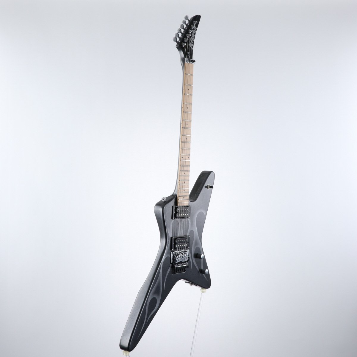 Kramer / Tracii Guns Gunstar Black Metallic with Flame graphic