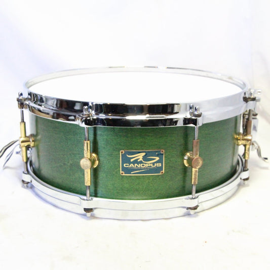 USED CANOPUS / MO-1455 14x5.5 Canopus Maple Snare Drum [08]
