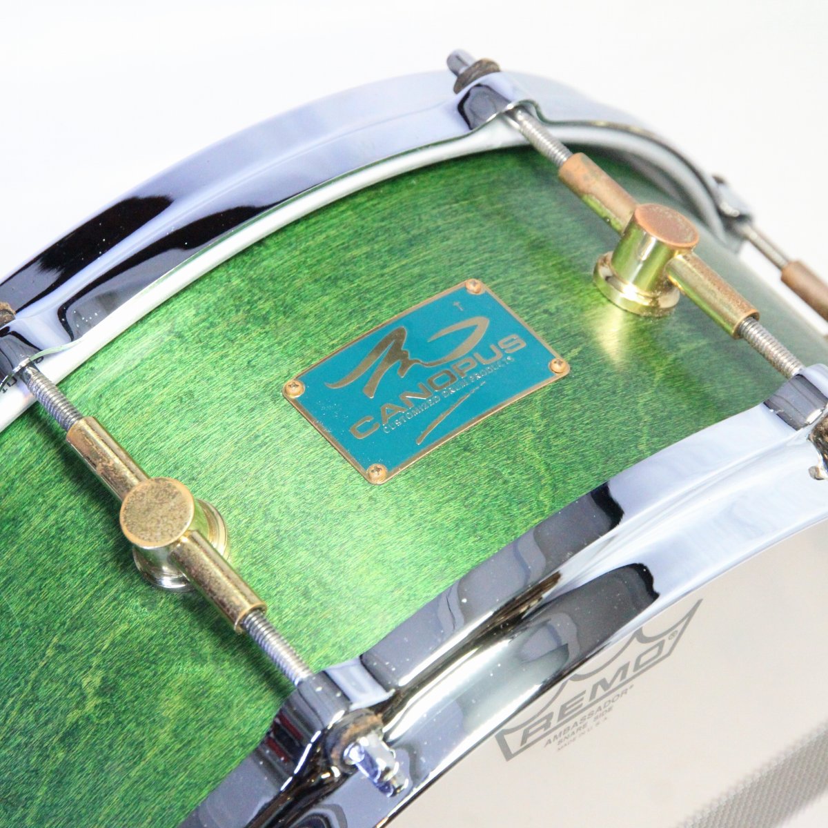 USED CANOPUS / MO-1455 14x5.5 Canopus Maple Snare Drum [08]