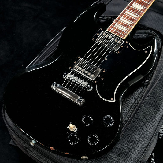 [SN 90230563] USED Gibson / 1990 SG Standard Ebony / Side Jack Model [05]