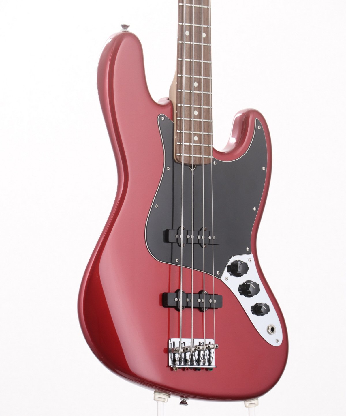 [SN Z5143036] USED Fender USA / American Jazz Bass S-1 Switch Chrome Red/R [2005/4.33kg] Fender [08]