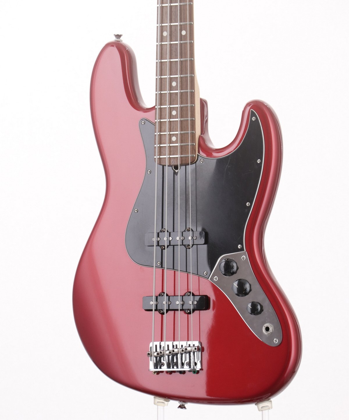 [SN Z5143036] USED Fender USA / American Jazz Bass S-1 Switch Chrome Red/R [2005/4.33kg] Fender [08]