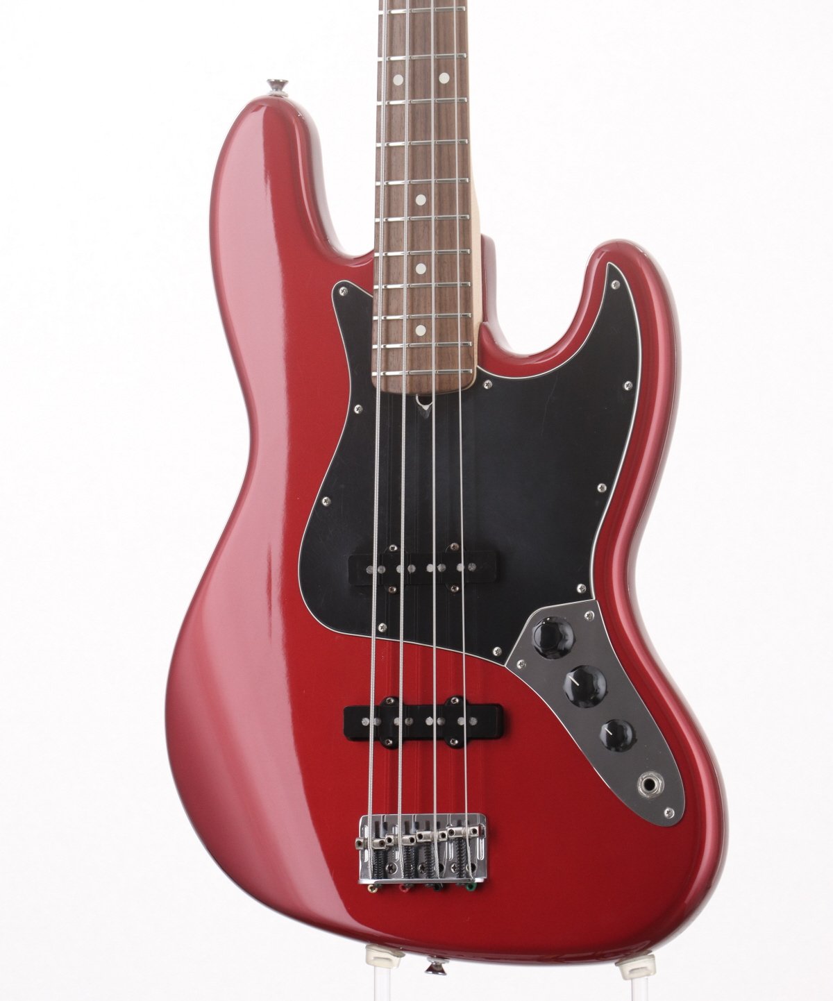 [SN Z5143036] USED Fender USA / American Jazz Bass S-1 Switch Chrome Red/R [2005/4.33kg] Fender [08]