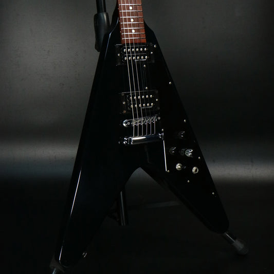 [SN 170057512] USED Gibson / Flying V 2017 Uncovered Dirty Fingers Ebony MOD [10]