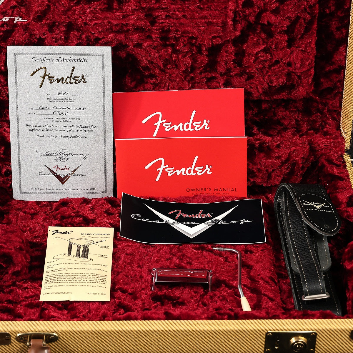 [SN CZ531348] USED FENDER CUSTOM SHOP / Eric Clapton Stratocaster Journeyman Relic 2 Tone Sunburst [03]