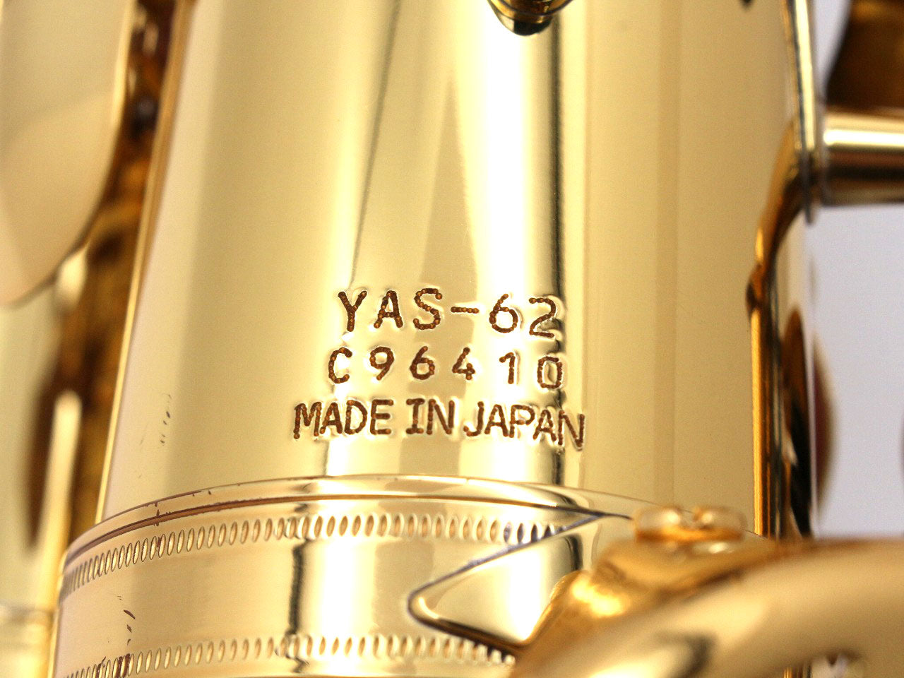 [SN C96410] USED YAMAHA / Alto Saxophone YAS-62 G1 Neck [09]