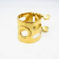 USED Wood Stone / Ligature for alto saxophone for Selmer GP [09]