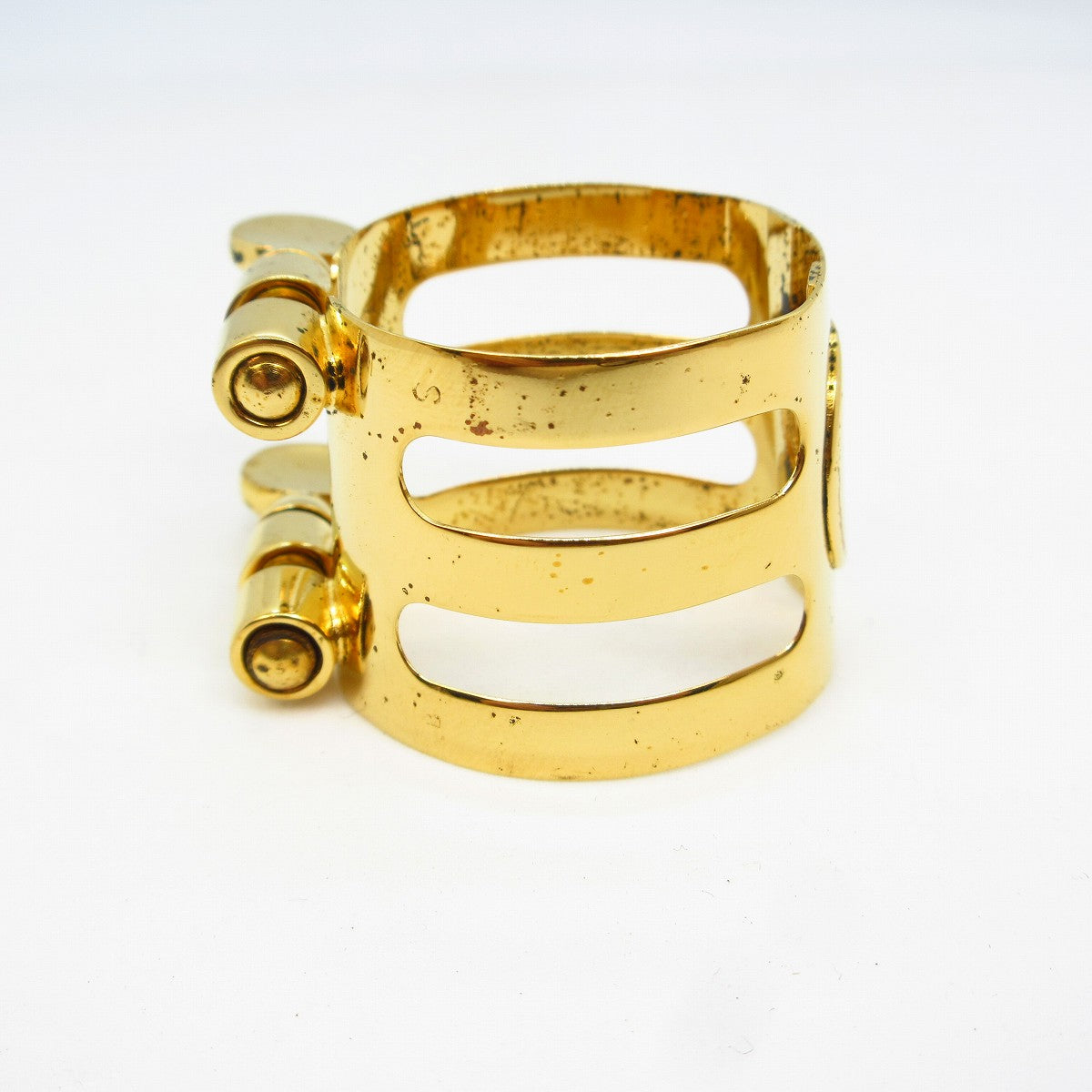 USED Wood Stone / Ligature for alto saxophone for Selmer GP [09]