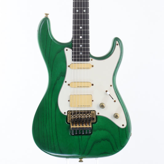 [SN VC160] USED Valley Arts / M-Series ST Type See?through Green [11]