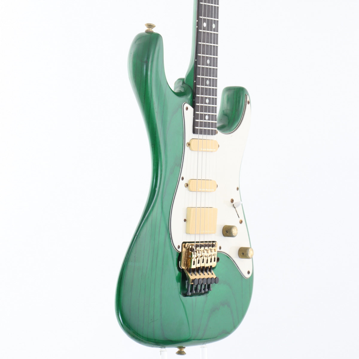 [SN VC160] USED Valley Arts / M-Series ST Type See?through Green [11]