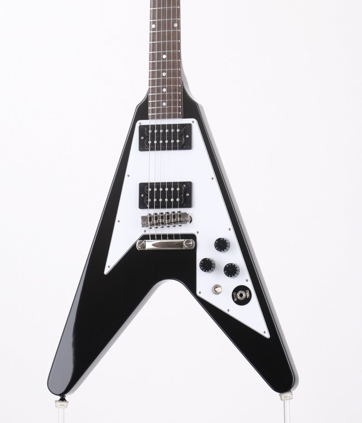 [SN 23051531356] USED Epiphone / Kirk Hammett 1979 Flying V Ebony 2023 [09]