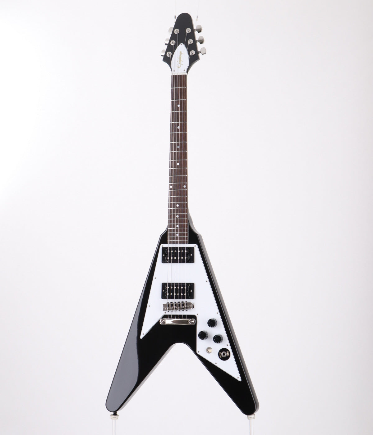[SN 23051531356] USED Epiphone / Kirk Hammett 1979 Flying V Ebony 2023 [09]