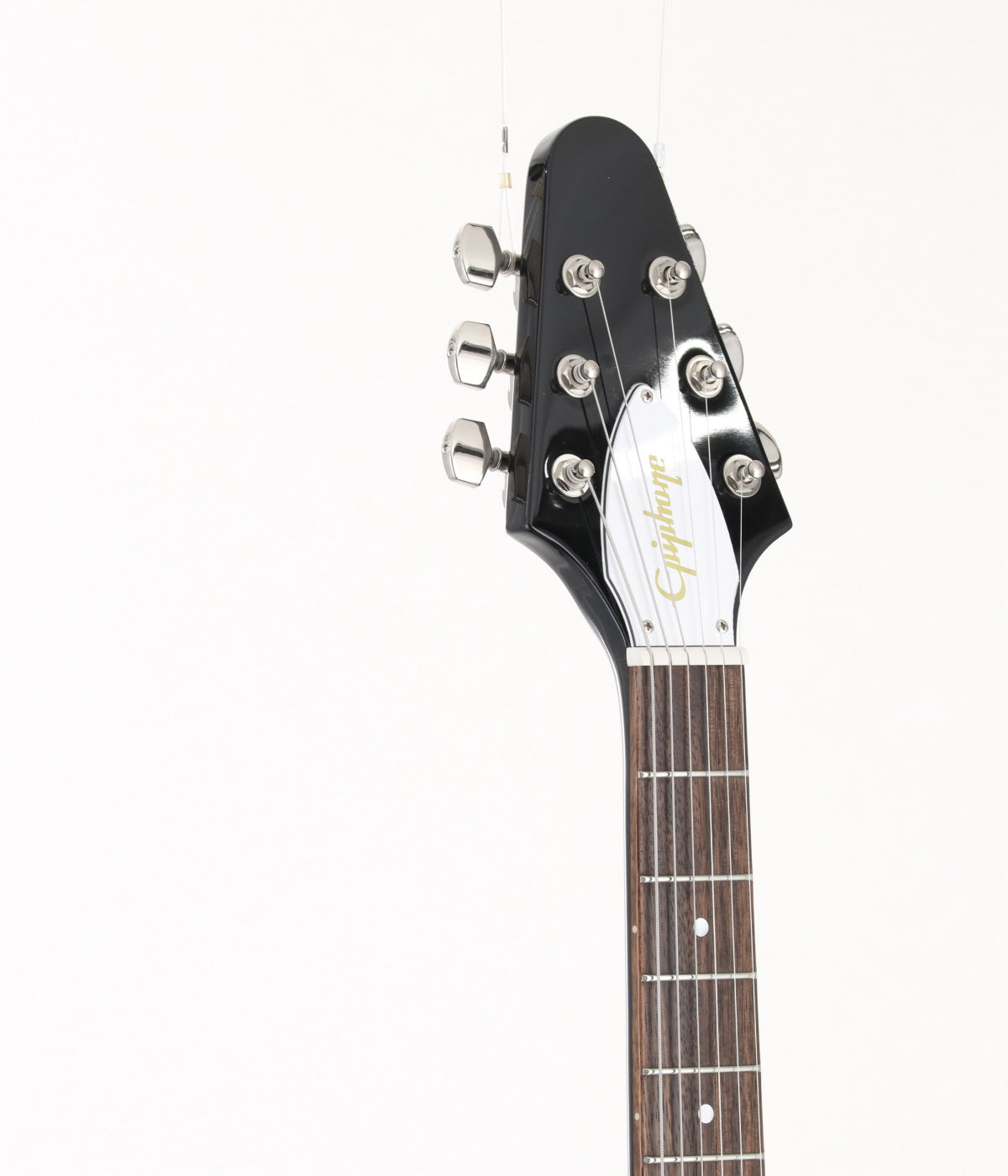[SN 23051531356] USED Epiphone / Kirk Hammett 1979 Flying V Ebony 2023 [09]