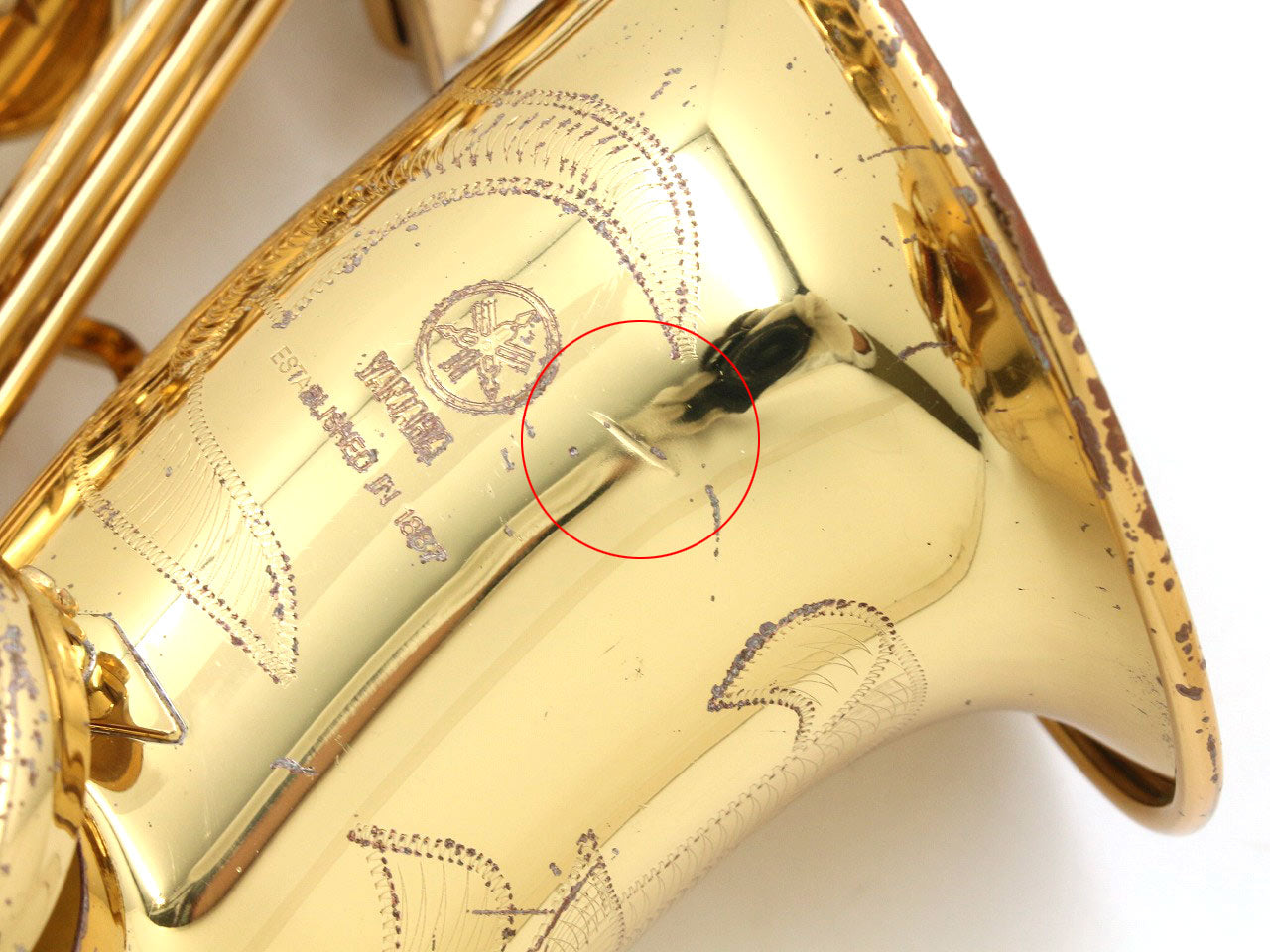 [SN C72887] USED YAMAHA / Alto Saxophone YAS-62 G1 Neck [09]