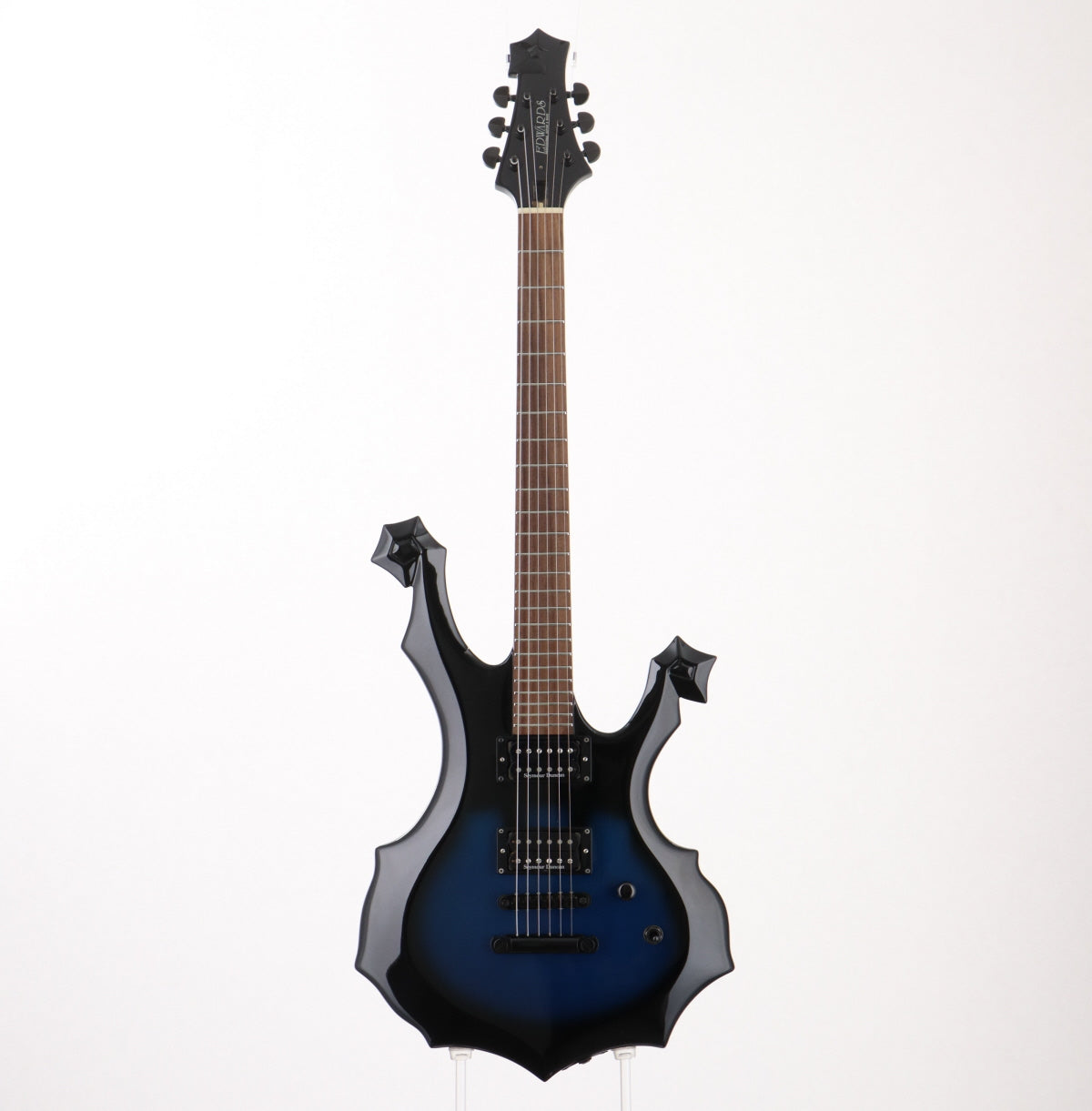 [SN ED0714119] USED EDWARDS / E-K-GA TM Kaoru Model Black Blue Skull [03]