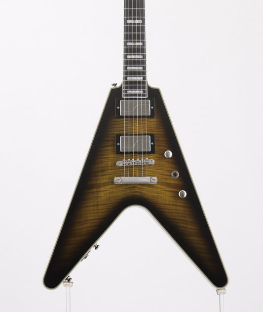 [SN 22081532860] USED Epiphone / Flying V Prophecy Yellow Tiger Aged Gloss 2022 [09]